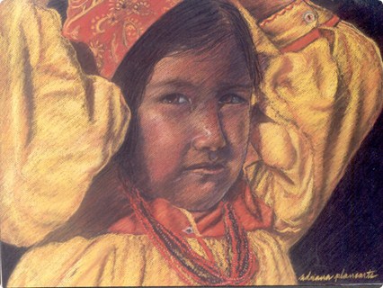 Niña tarahumara